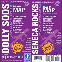 Dolly Sods- Seneca Rocks WV Map