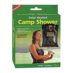 Solar Heated Camp Shower