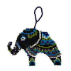 Bohemian Elephant Ornament