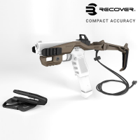 Recover Tactical(R) 20/20(R)N Stabilizer Kit for Glock - For all 9mm & 357 Double Stack Gen 1-5 Glocks incl. Glock 26. Compatible w/ all Double Stack Gen 1-4 SW40 Glock incl. Glock 27