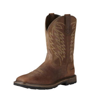 Ariat Ariat Groundbreaker Work Boots in Brown | Size 7 - $123.74 at Murdoch's Ranch & Home Supply