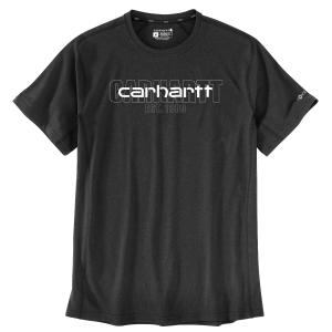 Carhartt Carhartt Force Relaxed Fit Midweight Short Sleeve Logo Graphic T-Shirt in Carbon Heather/Grey | Size 3XL - $26.24 at Murdoch's Ranch & Home Supply