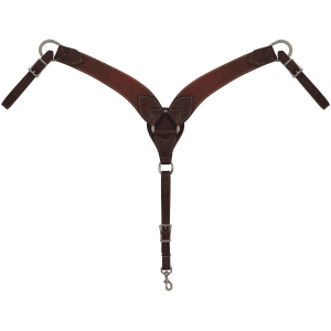 Weaver Weaver Leather Working Cowboy Roper Breast Collar in Golden Chestnut/Brown - $169.99 at Murdoch's Ranch & Home Supply