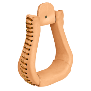 Weaver Weaver Leather Covered Bell Stirrups in Tan | Size 2 1/2" - $79.99 at Murdoch's Ranch & Home Supply