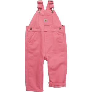 Carhartt Carhartt Flannel Lined Canvas Overall in Pink Lemonade | Size 3 Mon - $31.99 at Murdoch's Ranch & Home Supply