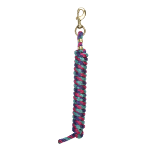 Weaver Weaver Leather Poly Lead Rope in Raspberry/Teal/Purple | Size 10' - $14.24 at Murdoch's Ranch & Home Supply