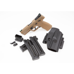Sig Sauer SIG SAUER P322 TACPAC .22 LR 4" FDE Pistol Package 20 Round - $449.88 at Murdoch's Ranch & Home Supply