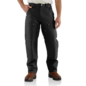 Carhartt Carhartt B01 Loose Fit Firm Duck Double Front Utility Work Pant in Black | Size 46 - $64.99 at Murdoch's Ranch & Home Supply