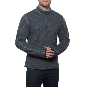 Kuhl KUHL Thor Quarter Zip Fleece in Graphite/Grey | Size Medium - $129.00 at Murdoch's Ranch & Home Supply