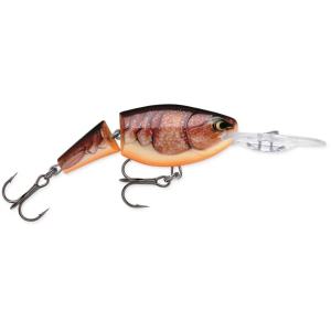 Rapala Jointed Shad Rap Fishing Lure in Brown Crawdad | Size 7"