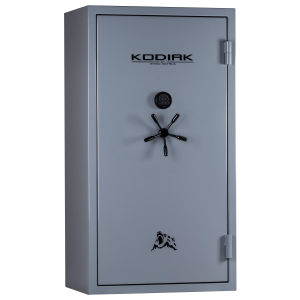 Kodiak 46-Gun Capacity Electronic Lock Gun Safe in Gloss Grey
