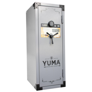 Yuma 36-Gun Capacity Gun Safe in Grey