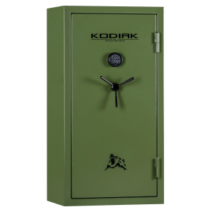 Kodiak 42-Gun Capacity Electronic Lock Gun Safe in Textured Green
