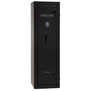 Liberty Safe Centurion 12-Gun 30 Minute E-Lock Gun Safe in Black Textured | Size 12 Gun