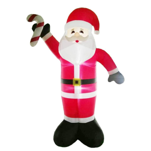 Santas Forest 19' Inflatable Santa Yard Christmas Decor
