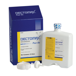Zoetis DECTOMAX Pour-On Solution for Cattle | Size 2.5 Liter