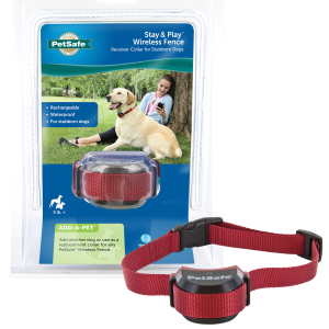 PetSafe Stay and Play Wireless Fence Bark Collar in Black