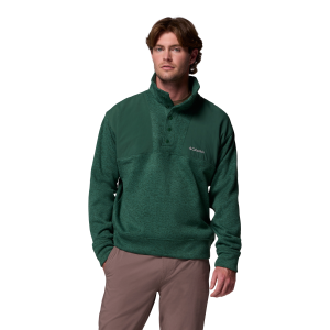 Columbia Columbia Sweater Weather Relaxed 1/4 Snap Sweatshirt in Rain Forest Heather | Size Medium - $54.00 at Murdoch's Ranch & Home Supply
