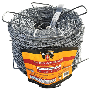 Stay-Tuff Stay-Tuff 2-Point 15.5-Gauge Class 3 Barbed Wire | Size 1320' - $79.99 at Murdoch's Ranch & Home Supply