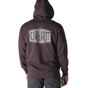 Carhartt Carhartt Rain Defender Loose Fit Midweight Logo Graphic Sweatshirt in Dark Sepia | Size Large - $40.19 at Murdoch's Ranch & Home Supply