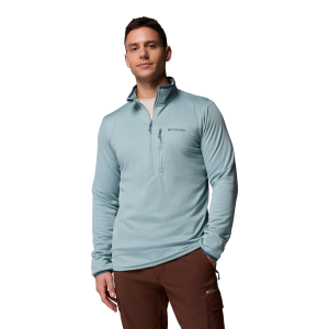 Columbia Columbia Essential Hike Grid Fleece Half Zip Sweatshirt in Crushed Blue | Size Medium - $39.00 at Murdoch's Ranch & Home Supply