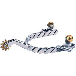 Weaver Weaver Youth Spurs with Twisted Band - $64.99 at Murdoch's Ranch & Home Supply