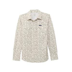 Wrangler Wrangler Performance Aria Button Down Shirt in White | Size Small - $43.49 at Murdoch's Ranch & Home Supply