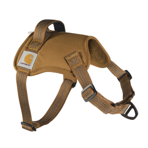 Carhartt Nylon No Pull Dog Harness in Brown | Size Small