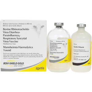 Zoetis Bovi-Shield GOLD ONE SHOT Vaccine for Cattle | Size 10 Dose