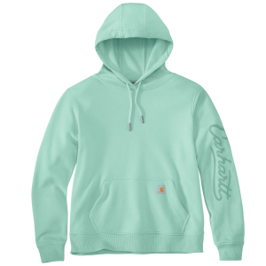 Carhartt Carhartt Sawyer Script Logo Sweatshirt in Fresh Mint | Size Medium - $39.99 at Murdoch's Ranch & Home Supply
