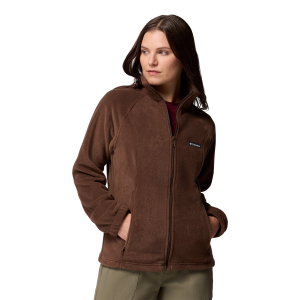 Columbia Benton Springs Full Zip Fleece Jacket in Tobacco | Size Small