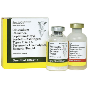 Zoetis ONE SHOT ULTRA 7 Cattle Vaccine | Size 10 Dose