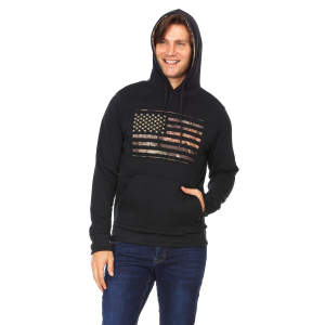 Mossy Oak Mossy Oak Americana Camo Hoodie in Black | Size Large - $39.99 at Murdoch's Ranch & Home Supply