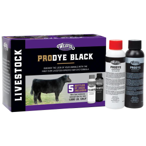 Weaver Weaver ProDye Black Livestock Hair Dye - $37.99 at Murdoch's Ranch & Home Supply