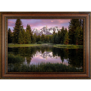 Rocky Mountain Publishing Morning Glow Canvas Wall Art | Size 7" x 10"