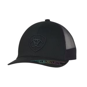 Ariat Center Shield Logo Cap in Black
