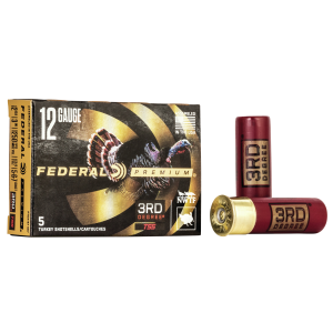 Federal Premium Ammunition 3rd Degree 12 Gauge 3" Turkey Shotshell 1-3/4 oz #5-6-7
