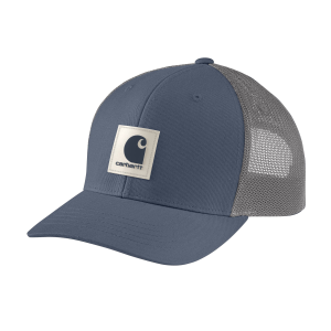 Carhartt Carhartt Rugged Flex Twill Mesh Back Logo Patch Cap in Bluestone - $16.79 at Murdoch's Ranch & Home Supply