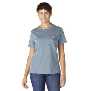 Carhartt Carhartt Irvine Relaxed Bethany Yellowtail T-Shirt in Iron Blue | Size XS - $18.74 at Murdoch's Ranch & Home Supply