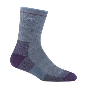 Darn Tough Socks Micro Crew Cushion Socks in Light Denim | Size Small