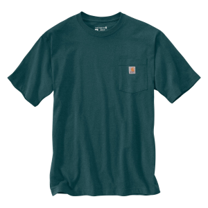 Carhartt Carhartt Loose Fit Heavyweight Short Sleeve Pocket T-Shirt in Greenstone Heather | Size 3XL - $14.99 at Murdoch's Ranch & Home Supply