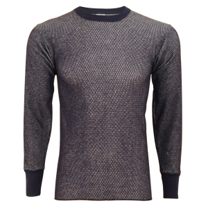 Indera Dual Face HydroPur Crew Thermal Shirt in Navy/Blue | Mens | Size 2XL
