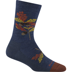 Darn Tough Socks Blossom Crew Lightweight Lifestyle Socks in Oak Denim | Size Medium