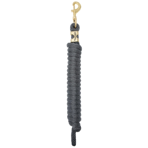 Weaver Weaver Poly Lead Rope in Graphite | Size 10' - $14.24 at Murdoch's Ranch & Home Supply