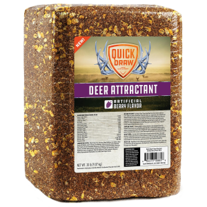 Quick Draw Deer Attractant Berry Flavor Feed Block | Size 20 lbs