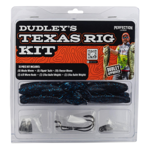 Anything Possible Brands 35-Piece Dudley's Texas Rig Fishing Kit