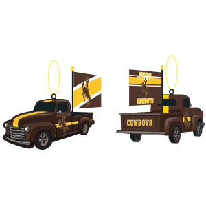 Evergreen University of Wyoming Rally Truck Ornament