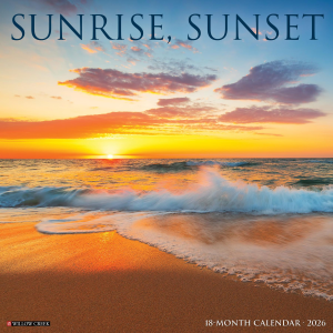 Willow Creek 2026 Sunrise, Sunset Calendar | Size 12" x 12"