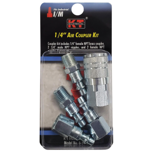 K-T Industries K-T Industries 5-Piece Industrial 1/4'' Coupler Kit - $14.99 at Murdoch's Ranch & Home Supply