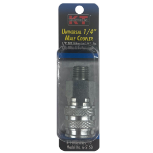 K-T Industries K-T Industries Universal 1/4'' Male NPT 1/4'' Coupler - $12.99 at Murdoch's Ranch & Home Supply